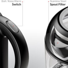 چای ساز روی هم فلر مدل TS288