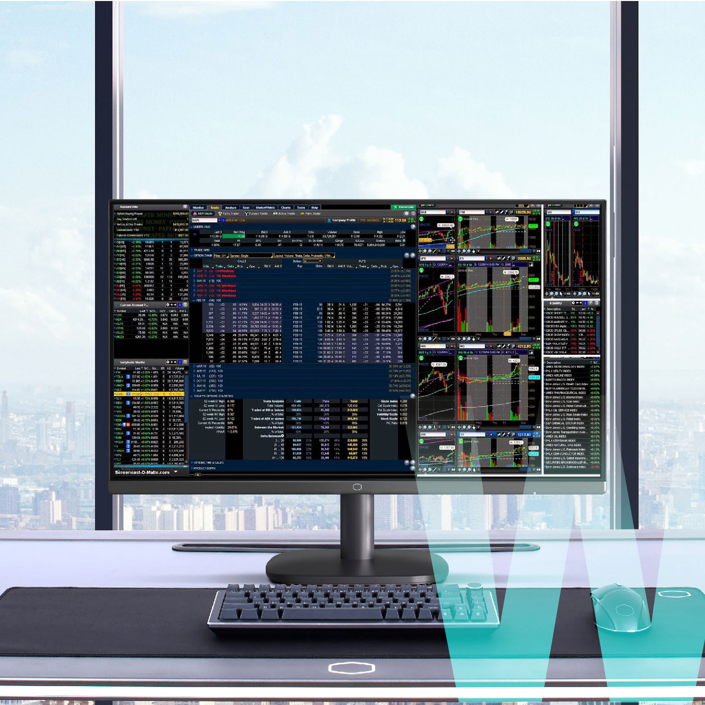 مانیتور 23.8 اینچ کولر مستر مدل GA241