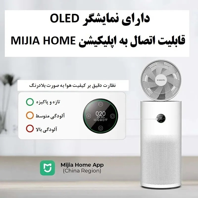 دستگاه تصفیه کننده هوا میجیا مدل  6 گلوبال