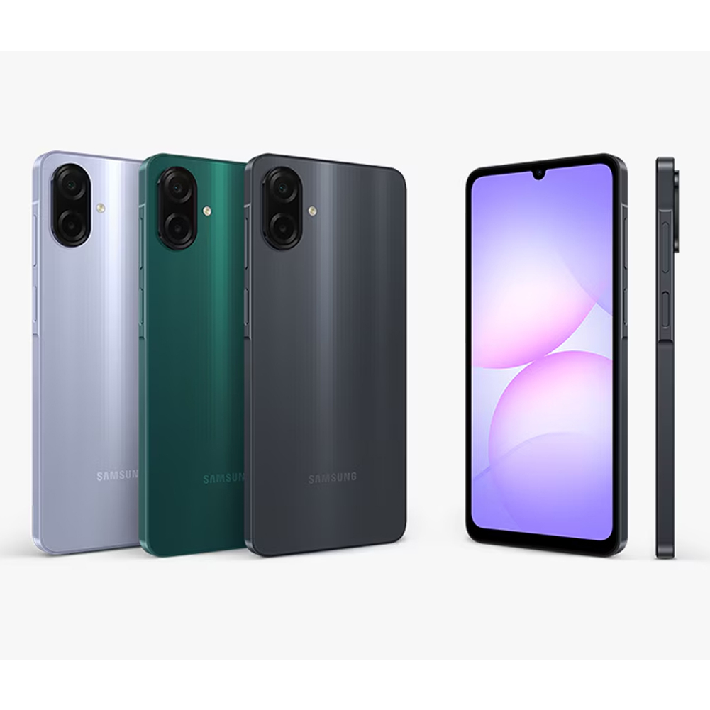 گوشی موبایل سامسونگ مدل Galaxy A07 دو سیم کارت ظرفیت 64 گیگابایت و رم 4 گیگابایت به همراه شارژر 25 وات سامسونگ