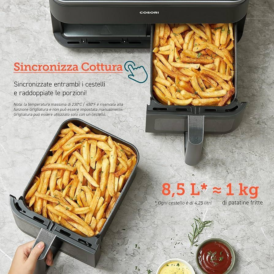 سرخ کن بدون روغن 8.5 لیتری کوزوری مدل CAF-R901-AEU