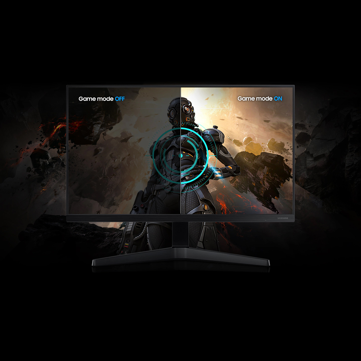 مانیتور سامسونگ مدل LF24T350FH سایز 24 اینچ