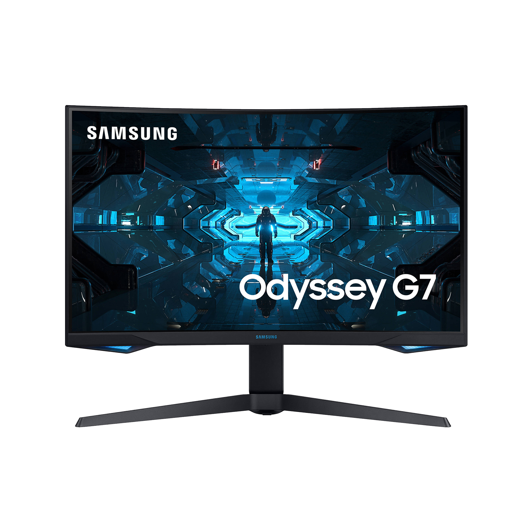 مانیتور سامسونگ مدل Odyssey G7 WQHD LC32G75TQSMXUE سایز 32 اینچ