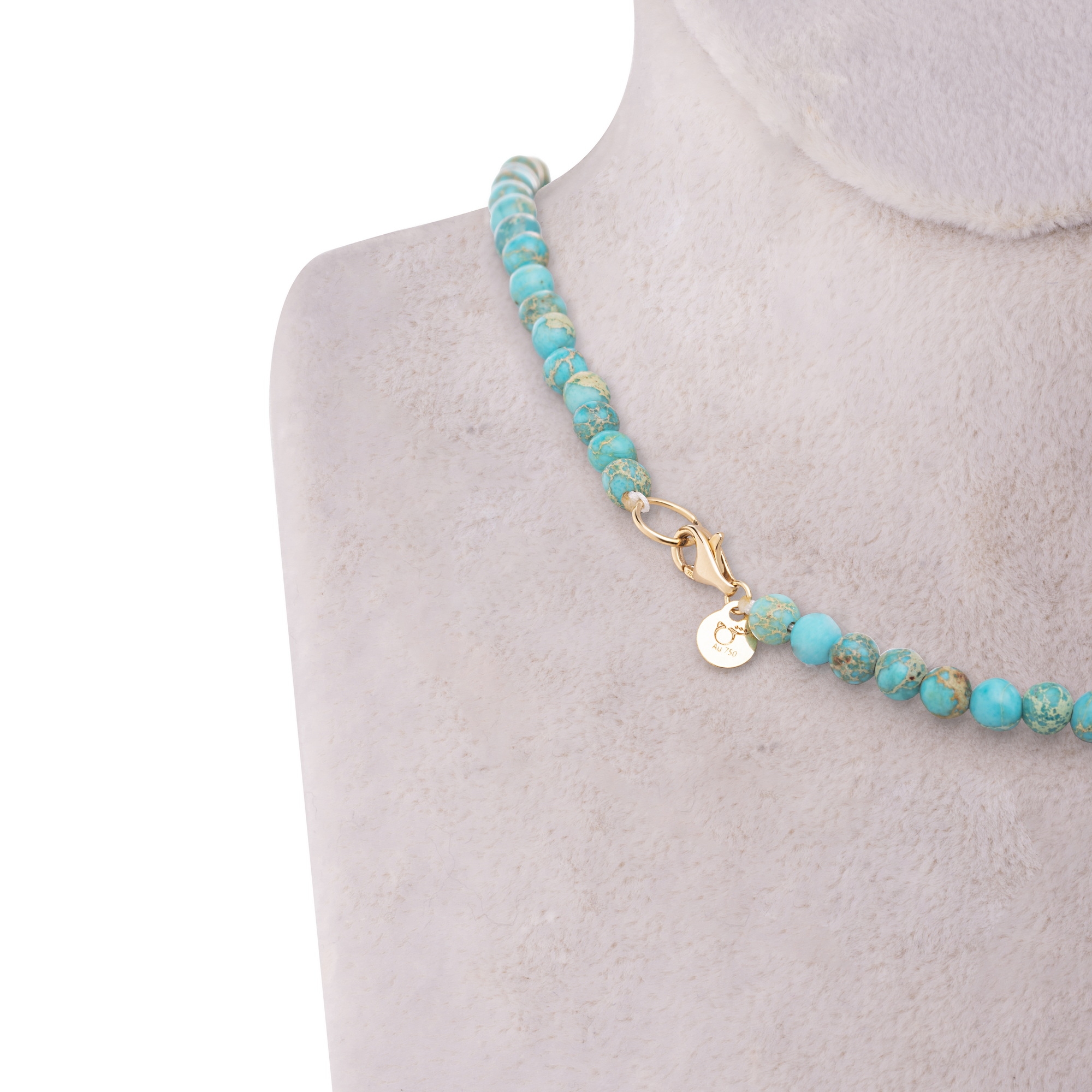 گردنبند طلا 18 عیار زنانه گالری شیدا مجد مدل 5 البرنارد