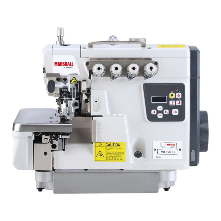 چرخ خیاطی سردوز 5 نخ سوپرجت مارشال مدل MR-950D-5