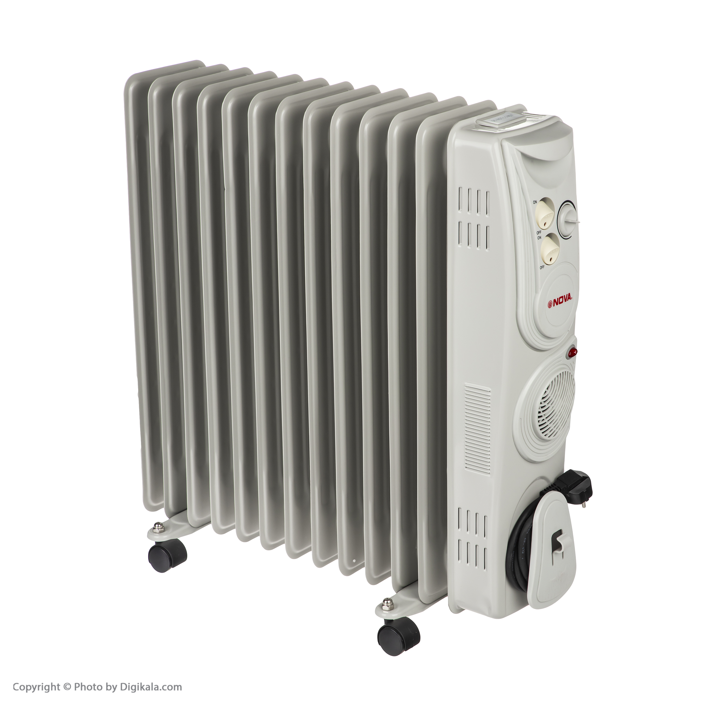 بخاری برقی نوا مدل NH-1254-13F