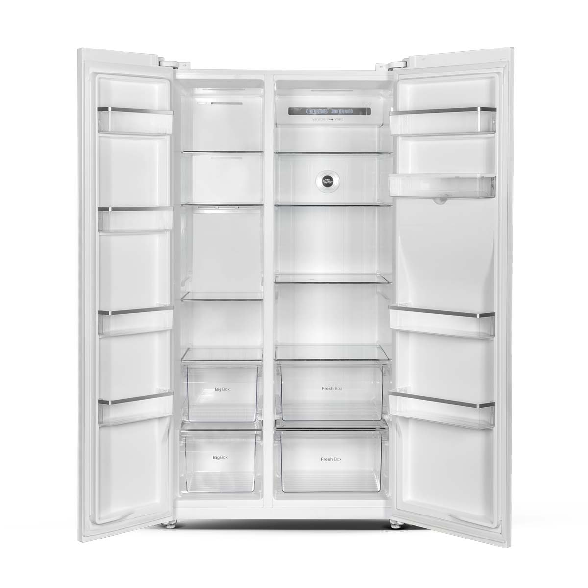 یخچال و فریزر ساید بای ساید 30 فوت ایکس ویژن مدل TS666-AWD/ASD