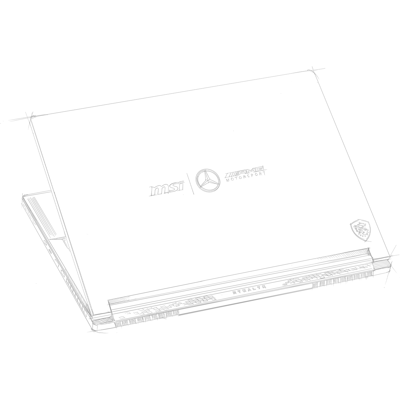 لپ تاپ 16 اینچ ام اس آی مدل Stealth 16 MercedesAMG A13VF-i9 13900H 32GB 1SSD RTX4060