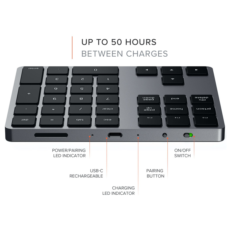 کیبورد بلوتوثی ساتچی مدل Mac Extended