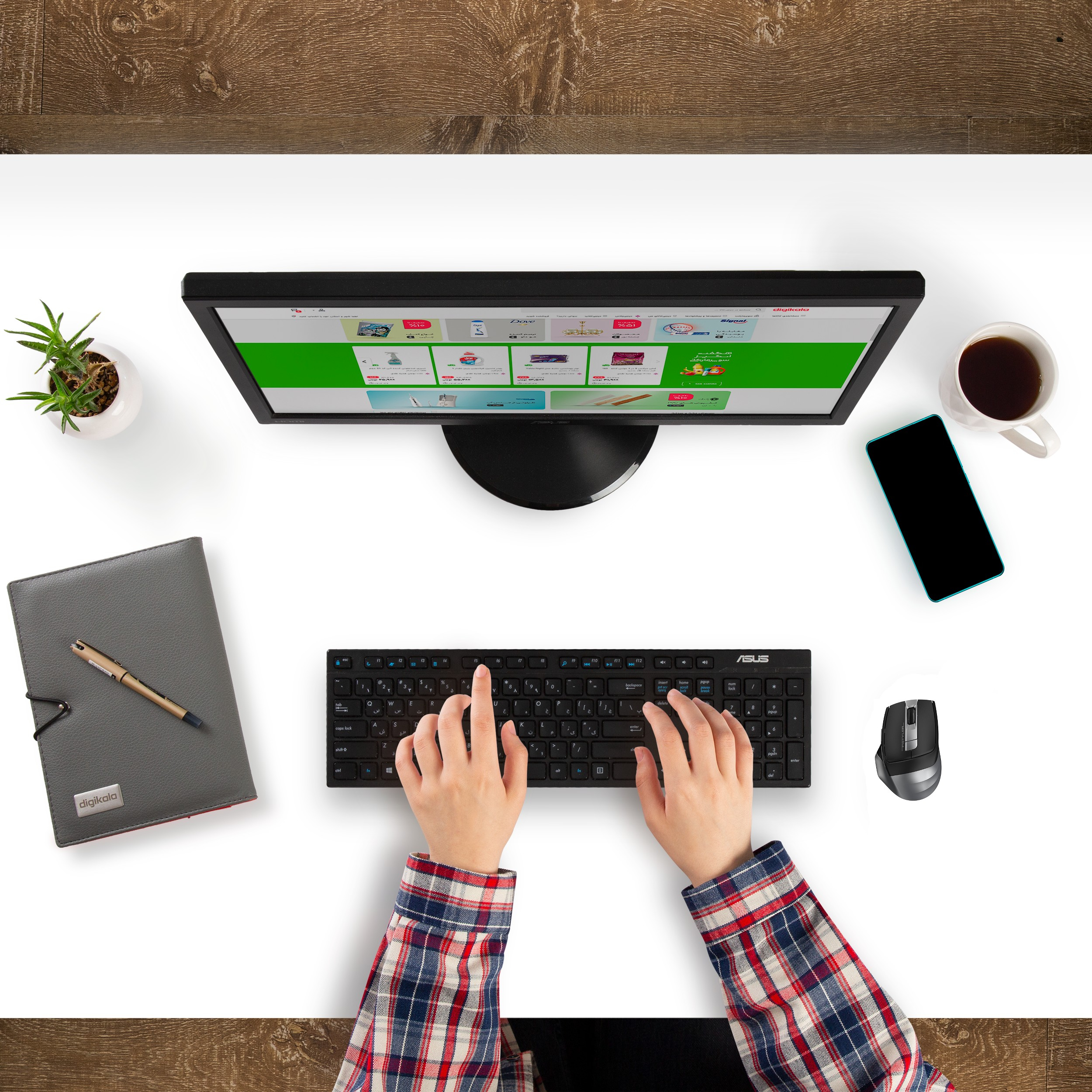 ماوس بی سیم ای فورتک مدل اف استایلر FG35