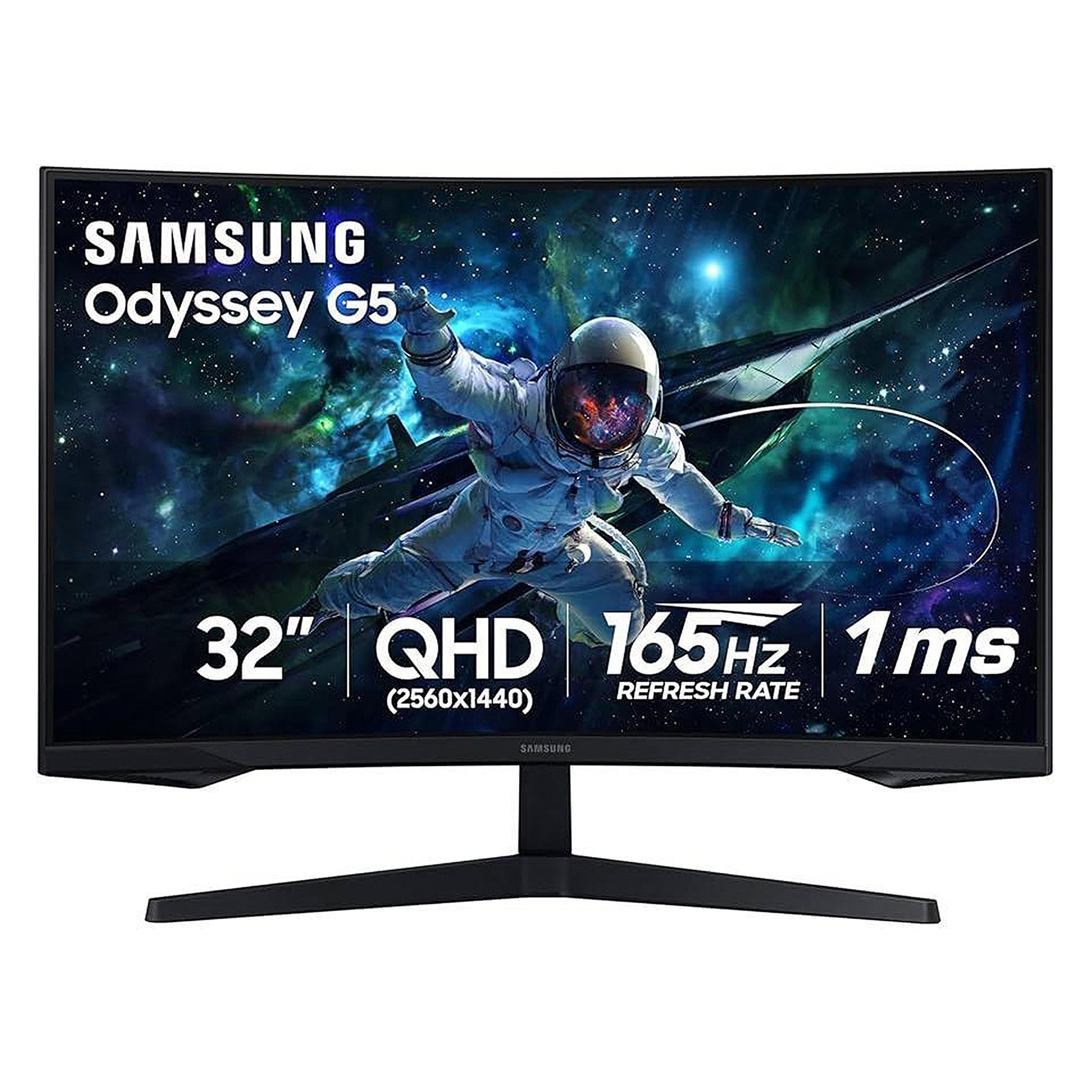 مانیتور مخصوص بازی سامسونگ مدل ODYSSEY G5 سایز 32 اینچ