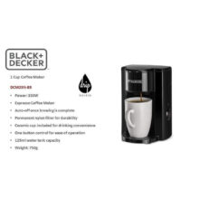 قهوه‌ساز بلک اند دکر مدل DCM25N-B5