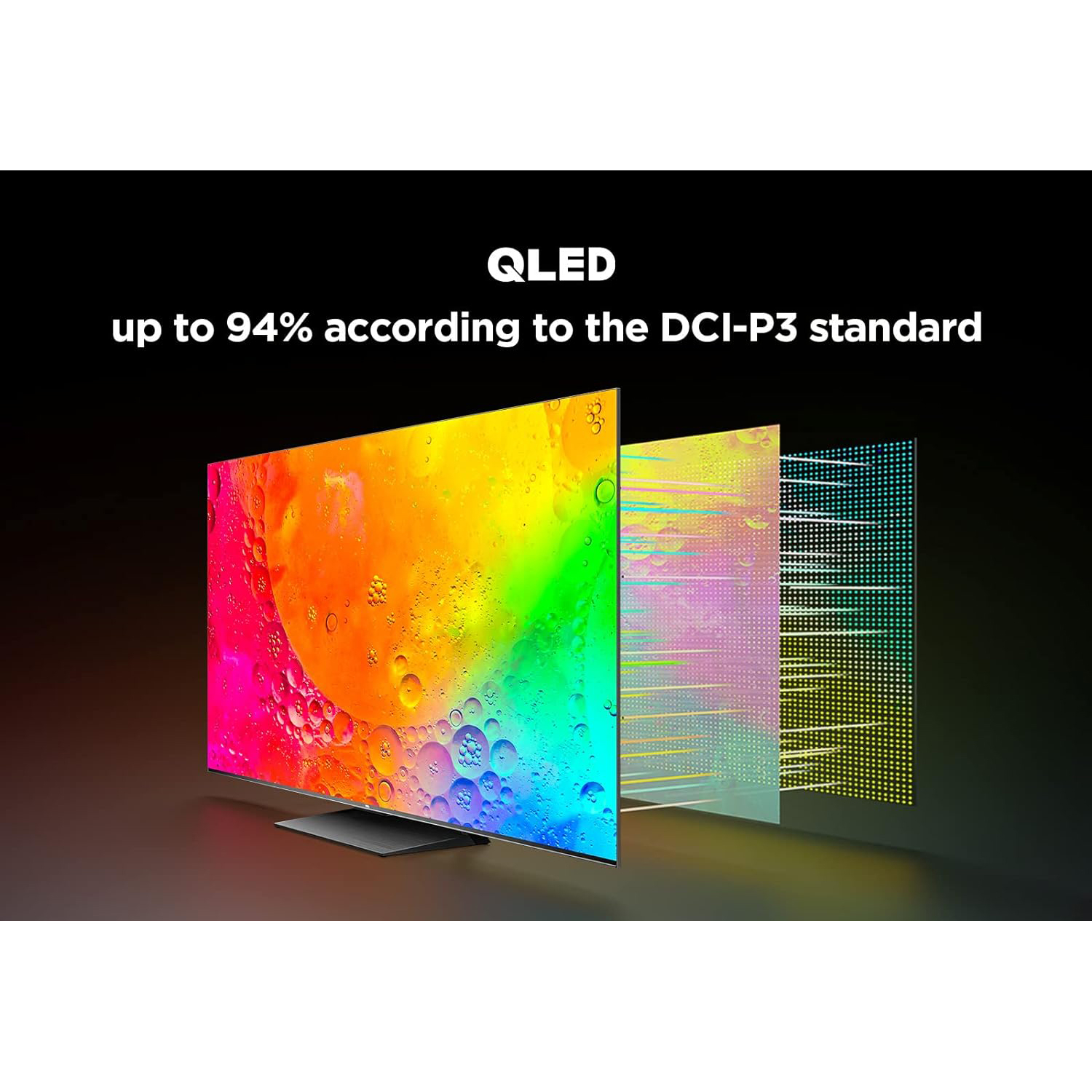 تلویزیون کیو ال ای دی هوشمند تی سی ال مدل C745 سایز 65 اینچ