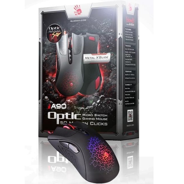 ماوس مخصوص بازی بلادی مدل A90