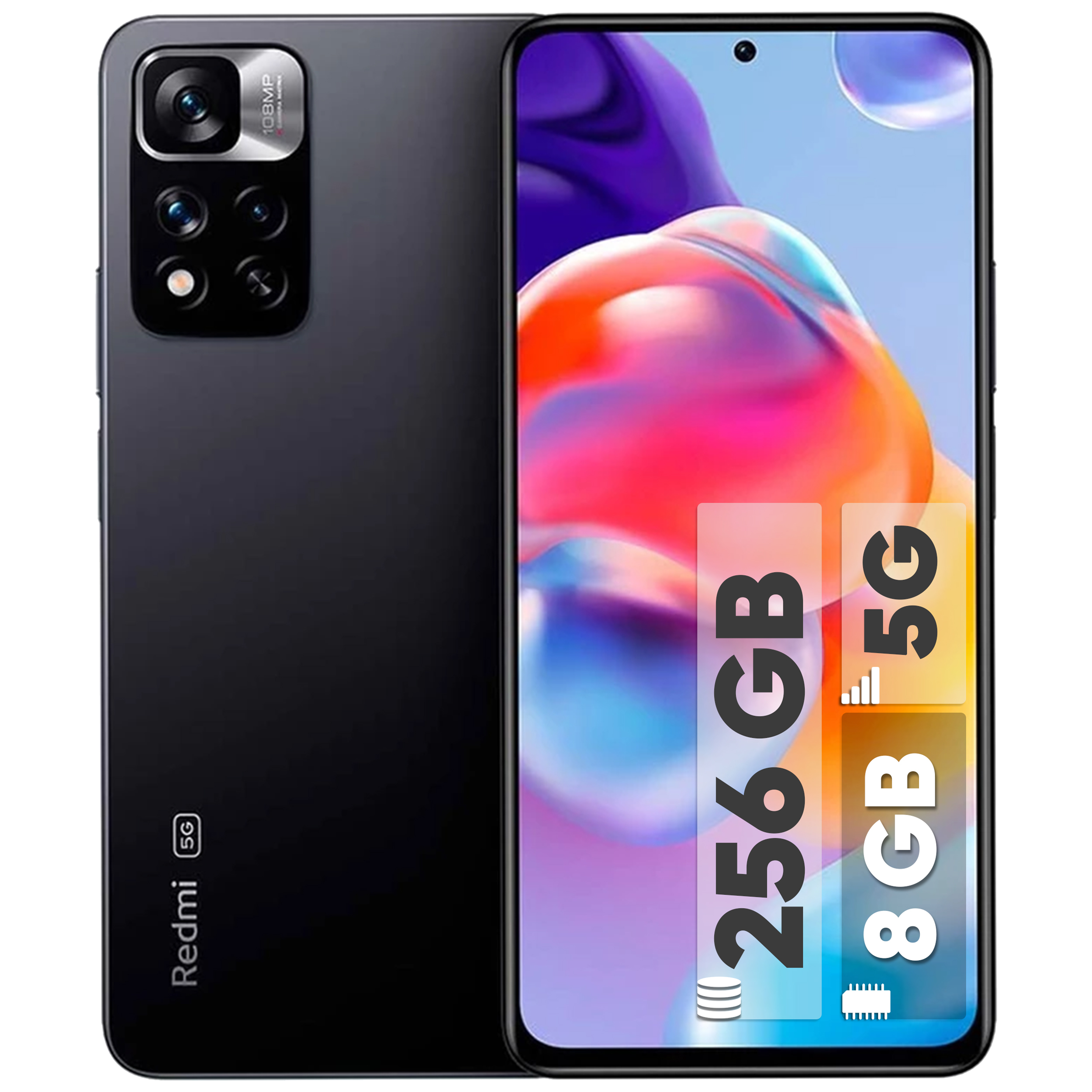 گوشی موبایل شیائومی مدل Redmi Note 11 Pro Plus 5G 21091116UG دو سیم‌ کارت ظرفیت 256 گیگابایت و رم 8 گیگابایت