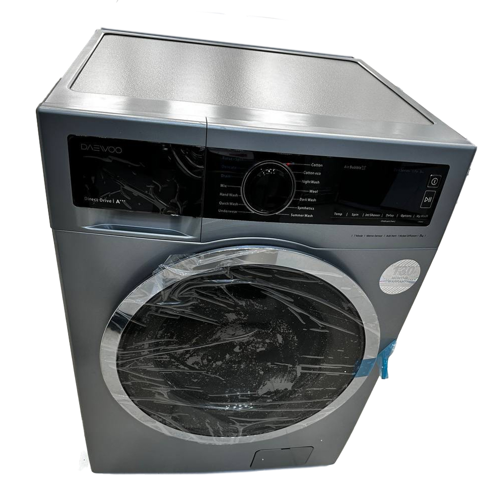 ماشین لباسشویی اتوماتیک دوو مدل LM-860SB ظرفیت 8 کیلوگرم