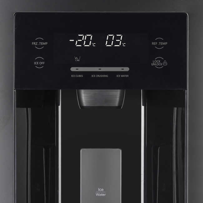 یخچال و فریزر 28 فوت ساید بای ساید ایکس ویژن مدل S7