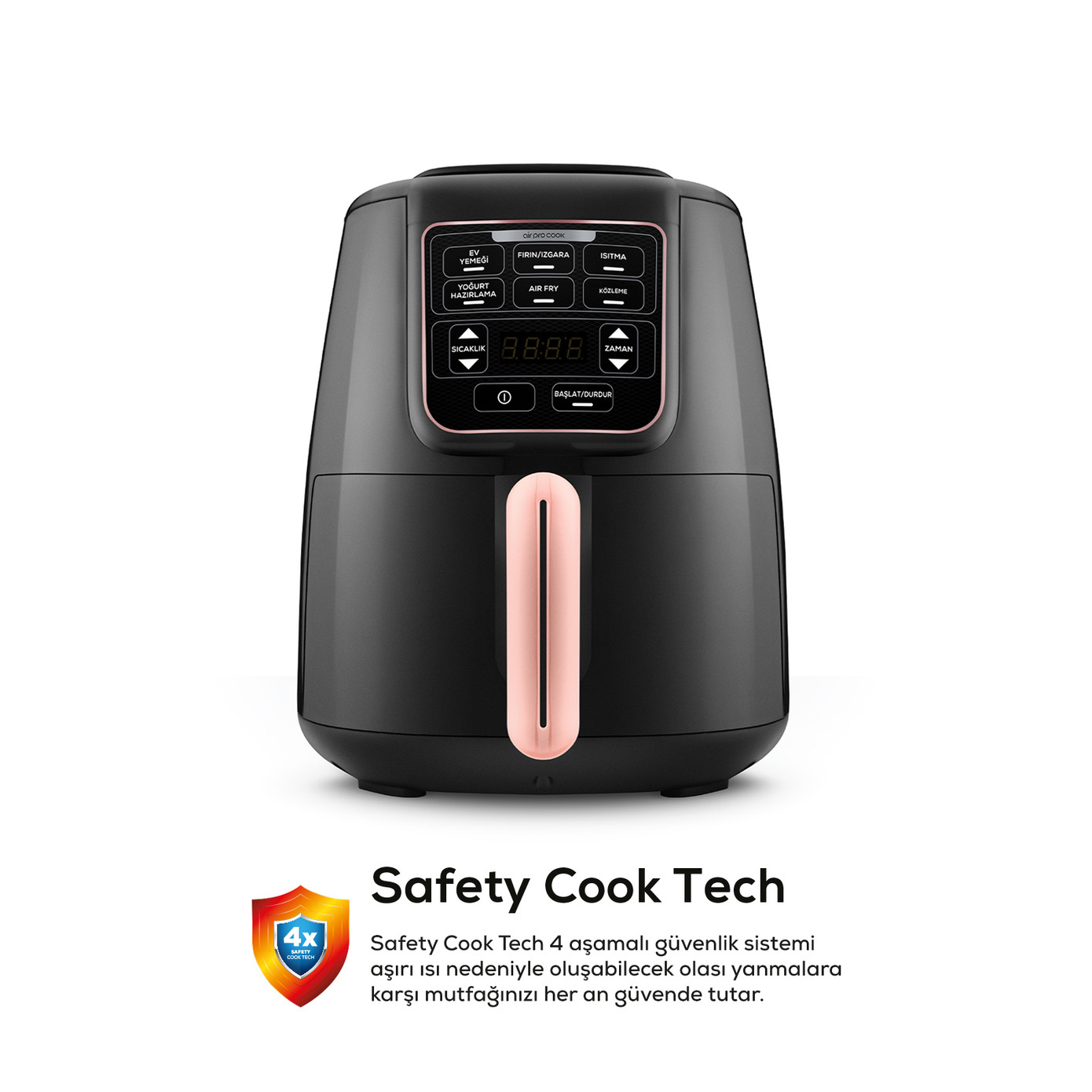 هواپز 4 لیتری کاراجا مدل Air Pro Cook 3 in 1 XL