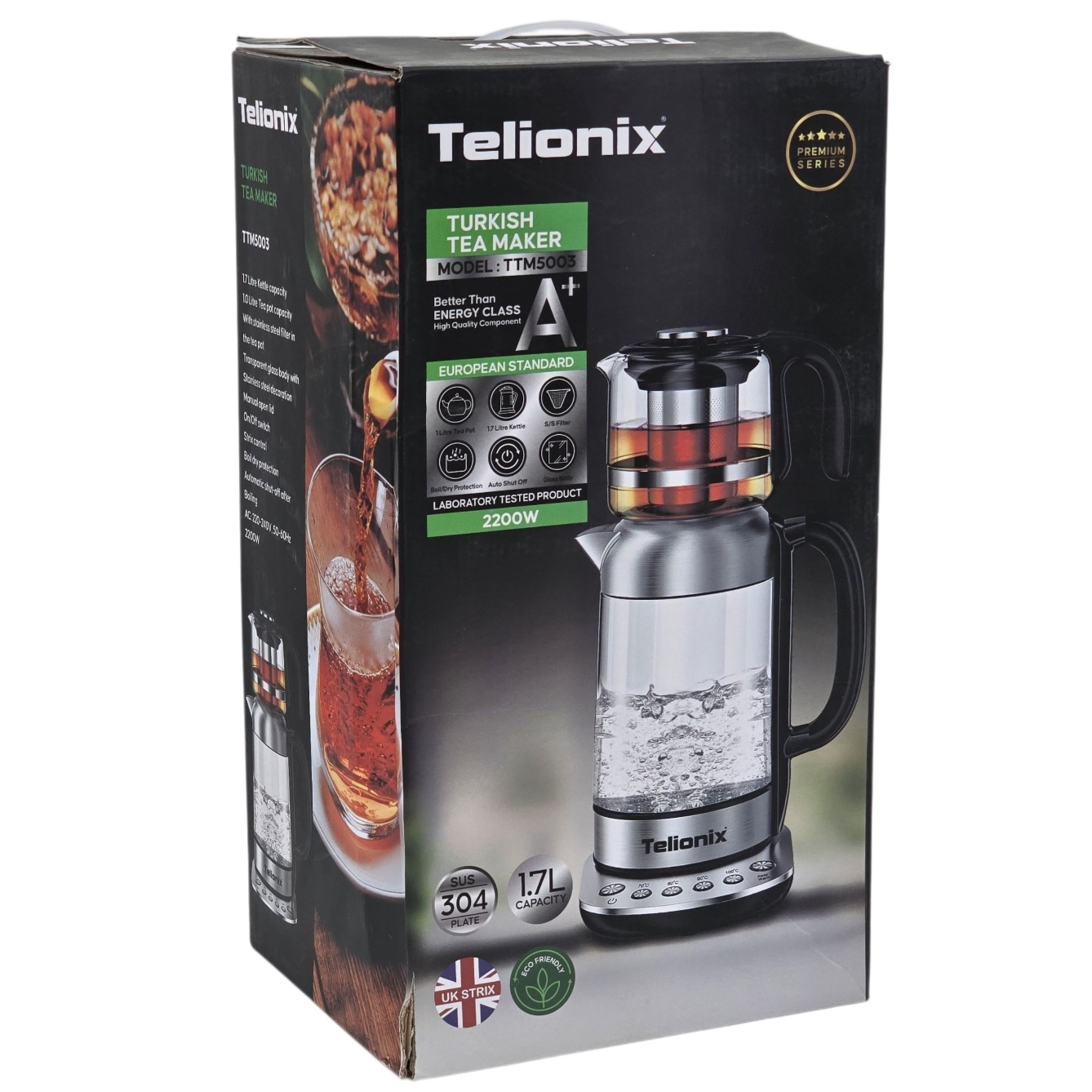 چای ساز روی هم تلیونیکس مدل TTM5003