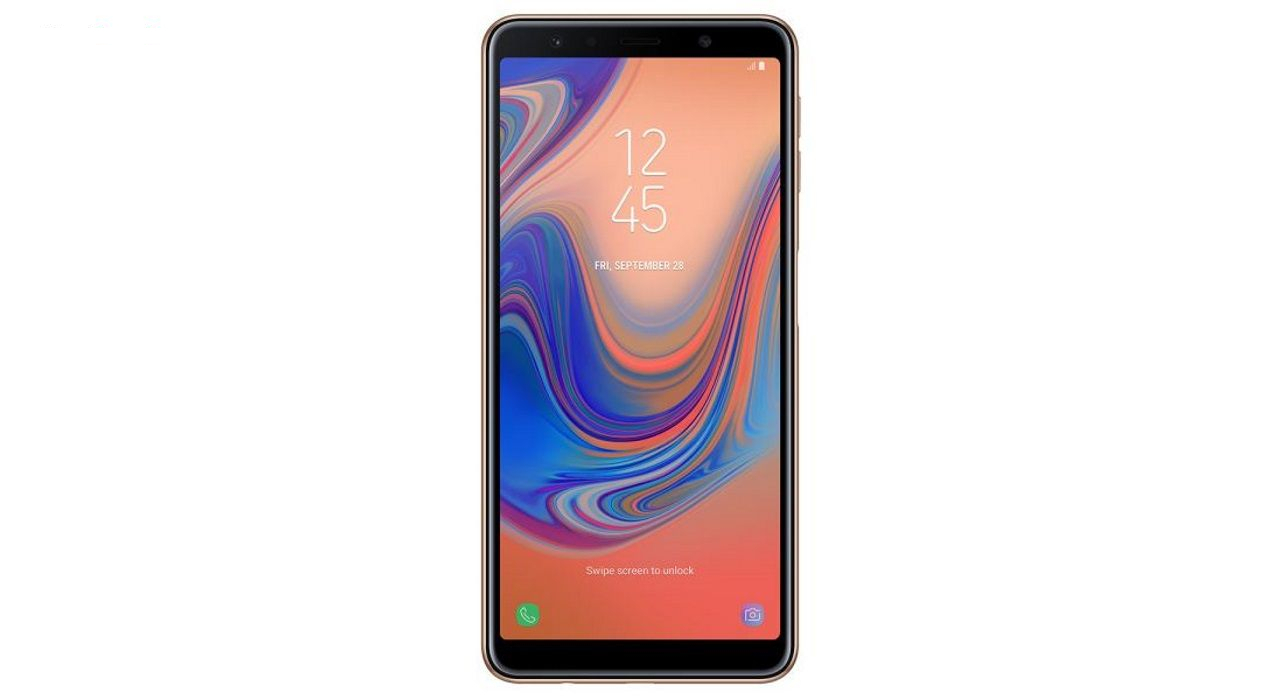 گوشی موبایل سامسونگ مدل Galaxy A7 2018 SM-A750F/DS دو سیم‌کارت ظرفیت 128 گیگابایت