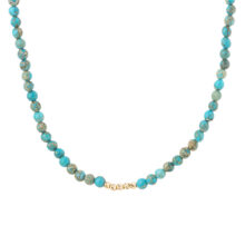 گردنبند طلا 18 عیار زنانه گالری شیدا مجد مدل 5 البرنارد