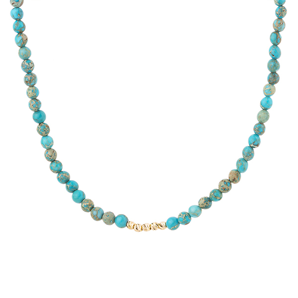 گردنبند طلا 18 عیار زنانه گالری شیدا مجد مدل 5 البرنارد