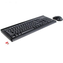 کیبورد و ماوس بی سیم ای فورتک مدل 6100F