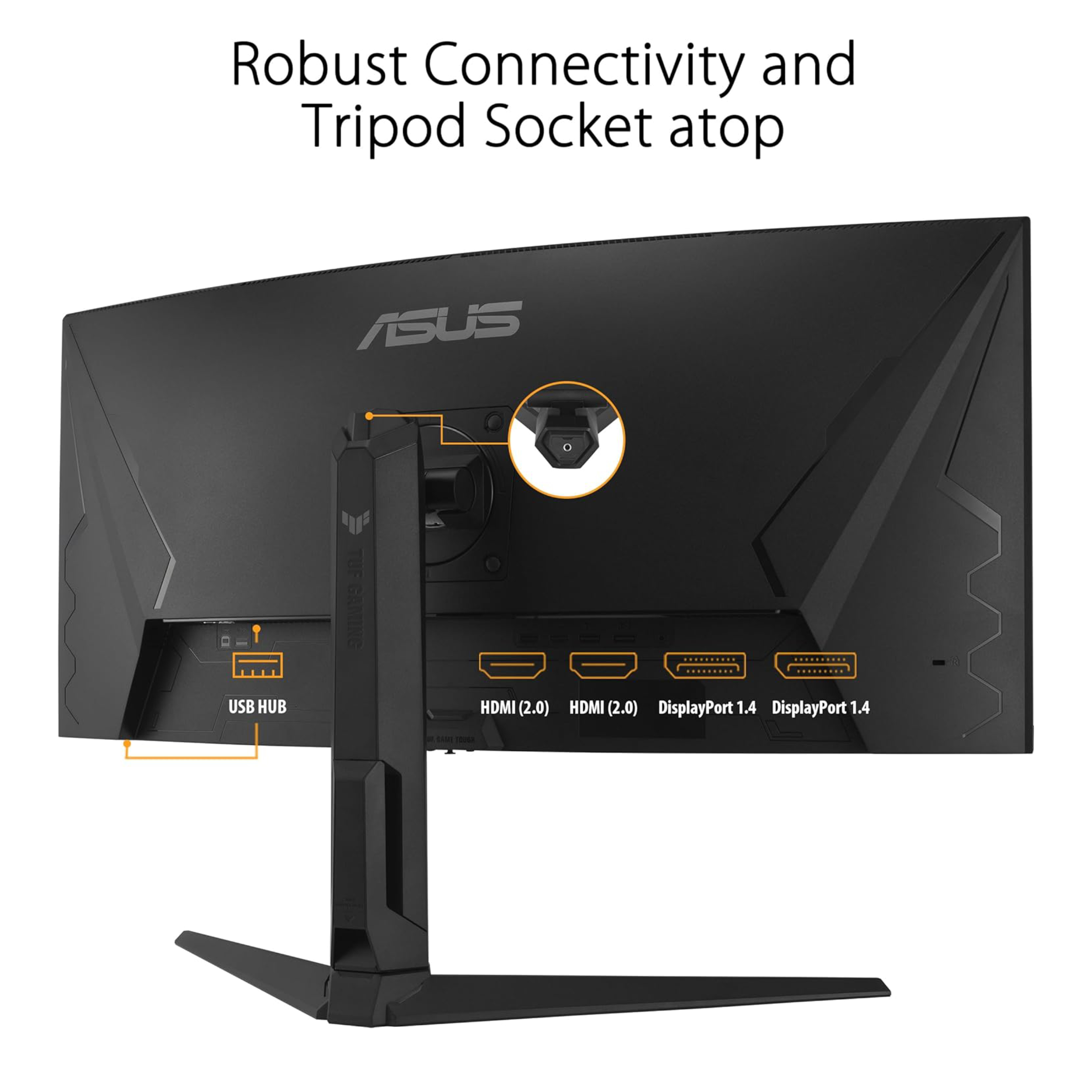 مانیتور خمیده گیمینگ 34 اینچ ایسوس مدل TUF Gaming VG34VQL3A