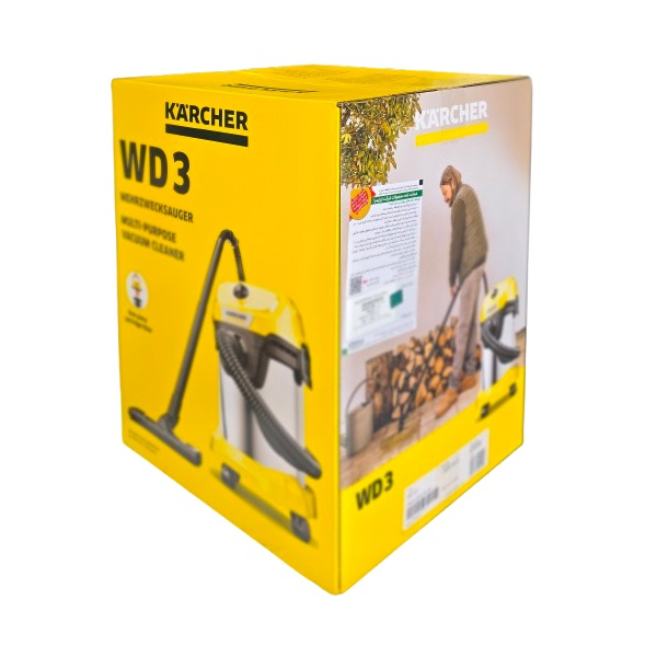 جاروبرقی سطلی 1000 وات کرشر مدل WD 3 S V-17/4/20