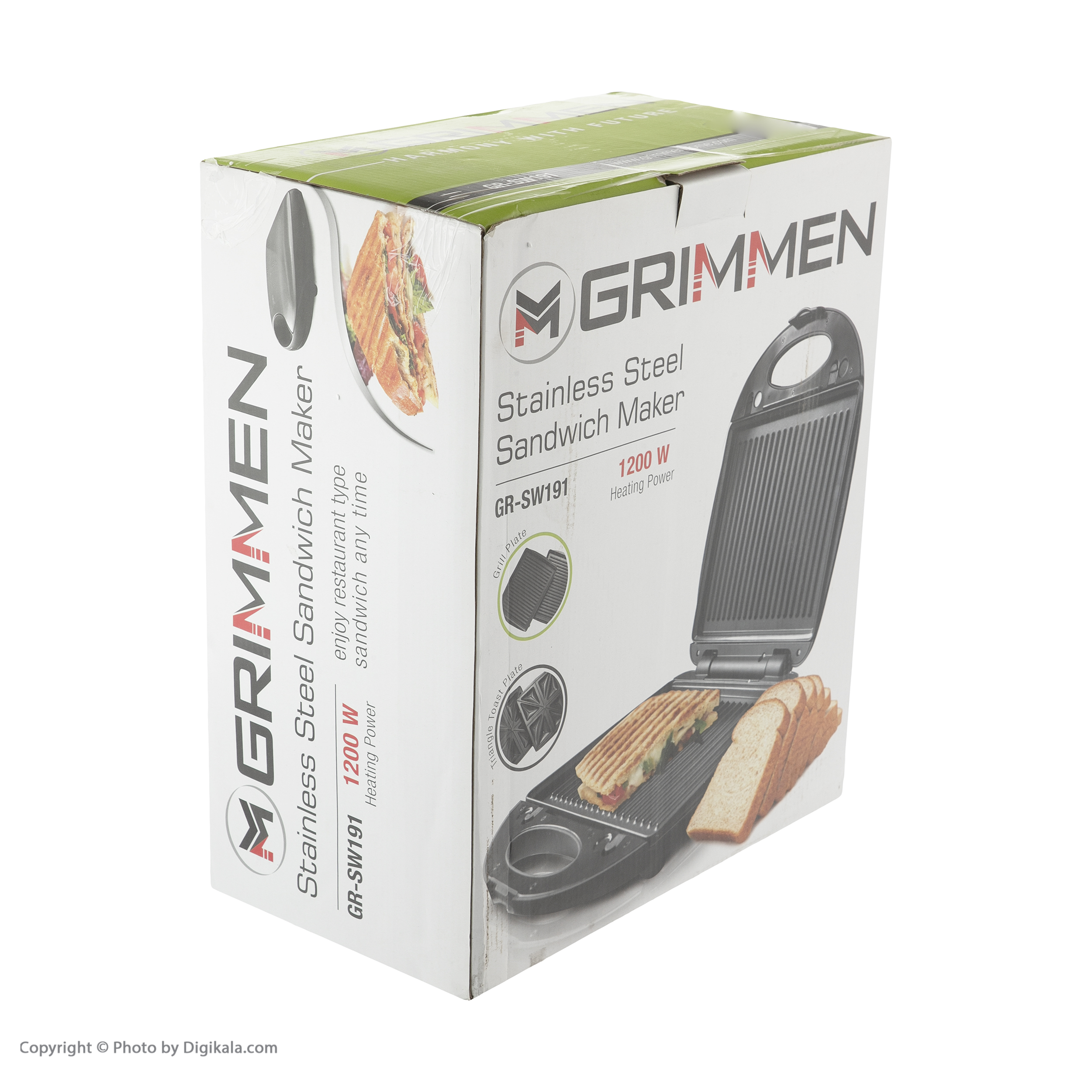 ساندویچ ساز گریمن مدل GR-SW191