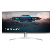 مانیتور ال جی مدل 29WQ600-W سایز 29 اینچ، رزولوشن Full HD، پنل IPS، نرخ بروزرسانی تصویر 100 هرتز، نسبت تصویر 21:9-Ultra Wide، یک پورت HDMI و یک پورت DisplayPort و یک پورت USB-C