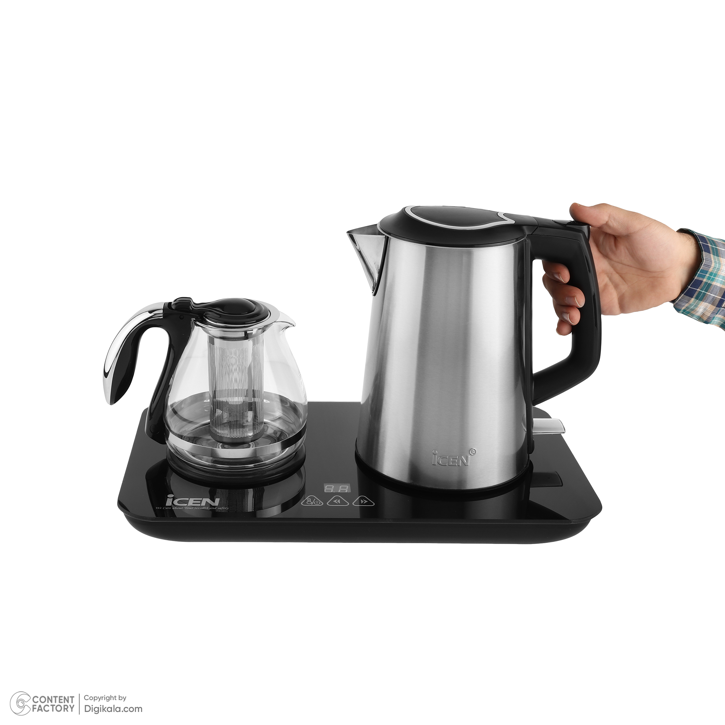 چای ساز کنار هم آی سن مدل IE-T620