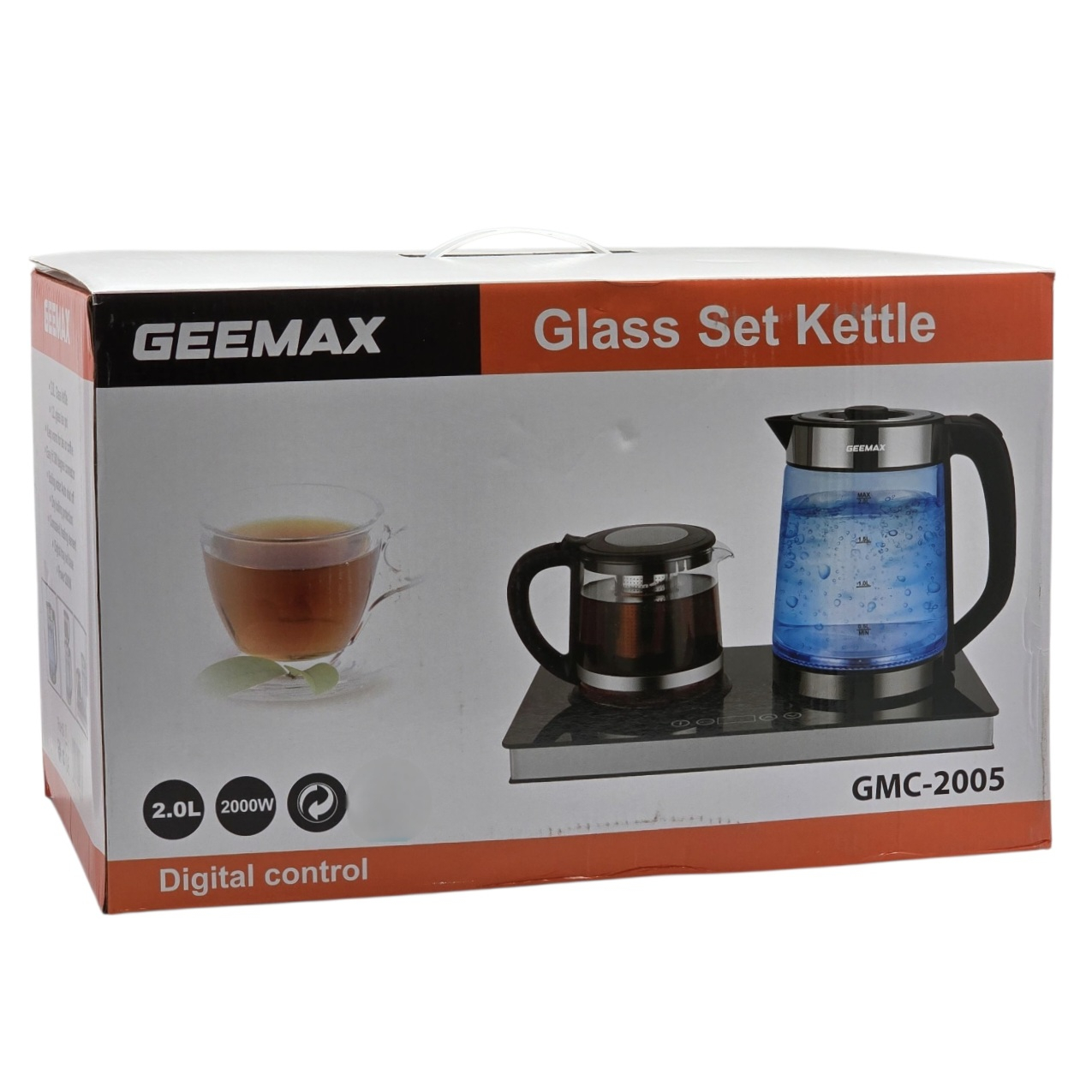 چای ساز کنار هم جی مکس مدل GMC-2005