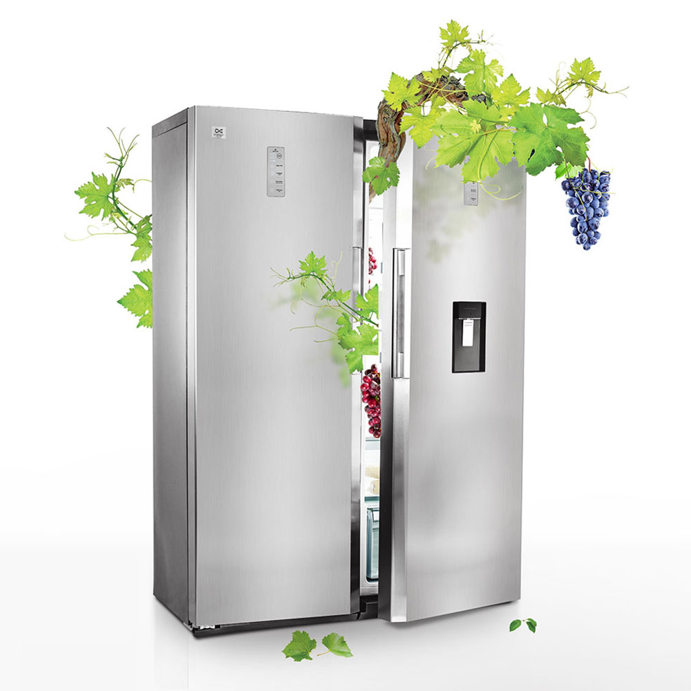 یخچال و فریزر دوقلو 40 فوت دوو مدل D4LR-0020MW/D4LF-0020MW