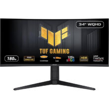 مانیتور خمیده گیمینگ 34 اینچ ایسوس مدل TUF Gaming VG34VQL3A