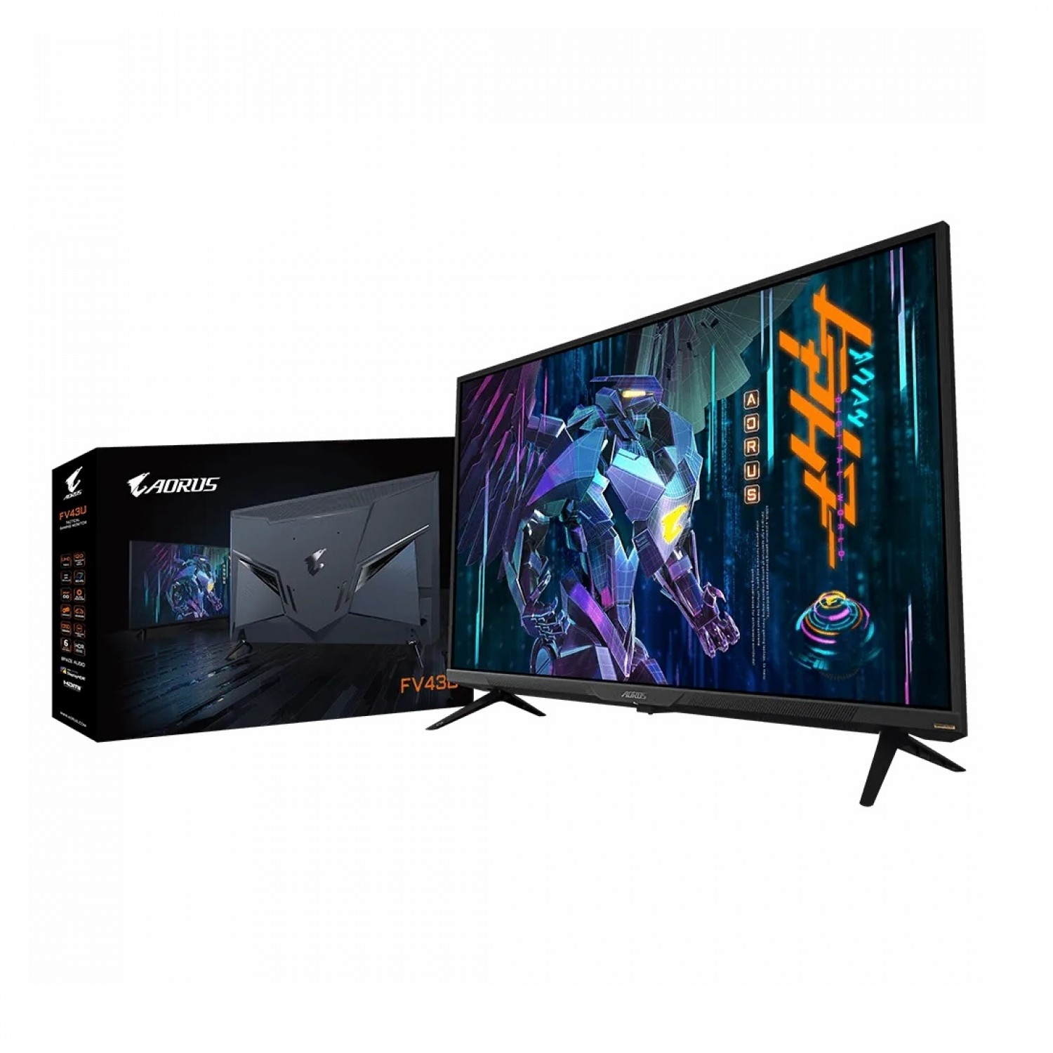 مانیتور 43 اینچ گیگابایت مدل AORUS FV43U-EK