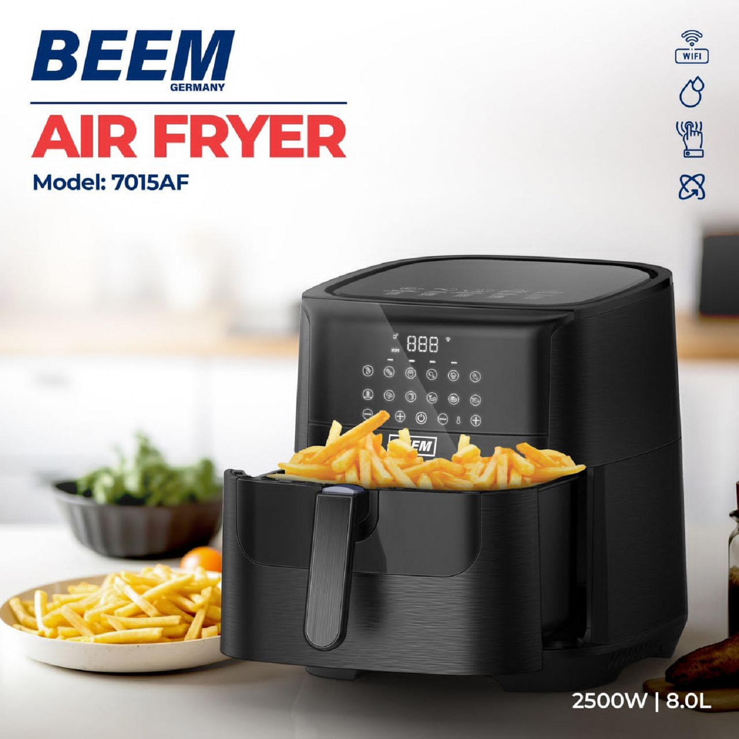 سرخ کن بدون روغن بیم مدل 7015AF