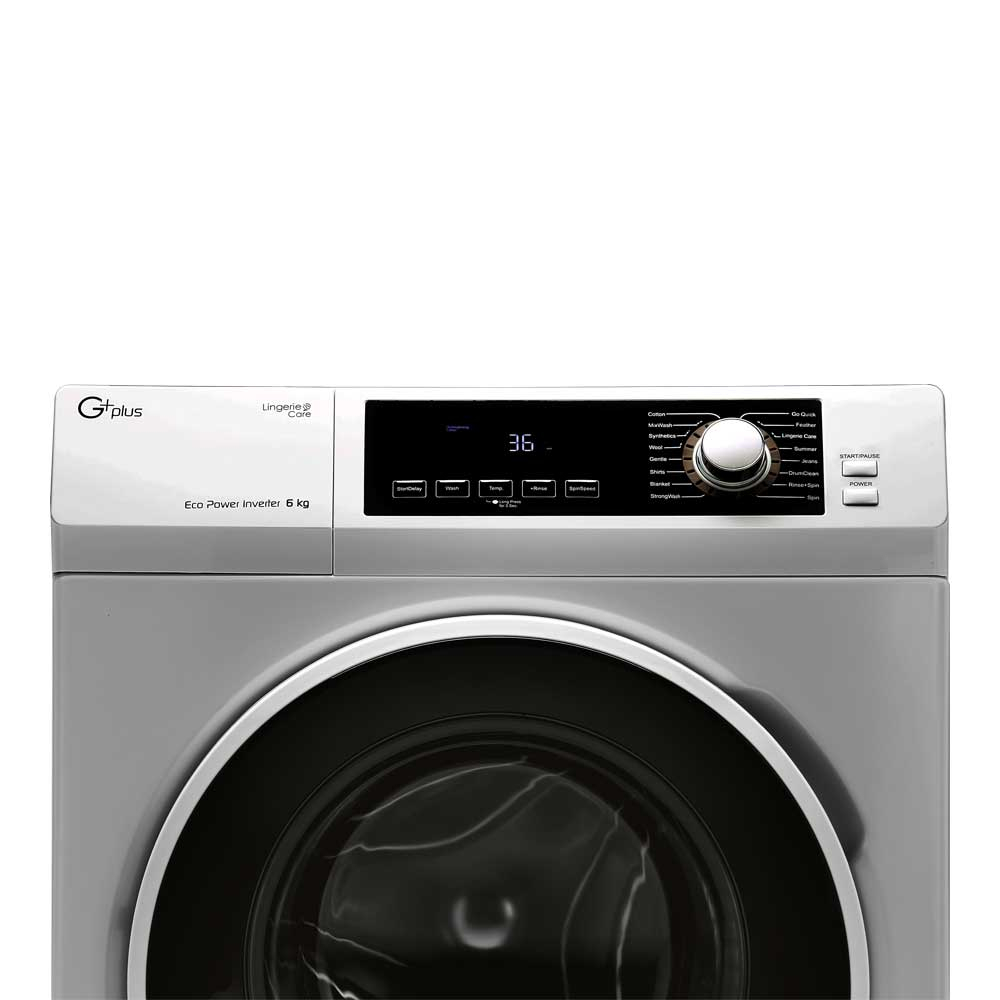 ماشین لباسشویی جی پلاس مدل GWM-K613 ظرفیت 6 کیلوگرم