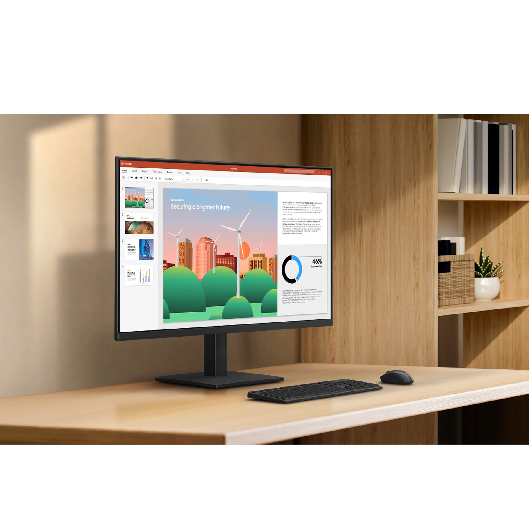 مانیتور 24 اینچ سامسونگ مدل Essential S3 S30GD LS24D300GAMXUE