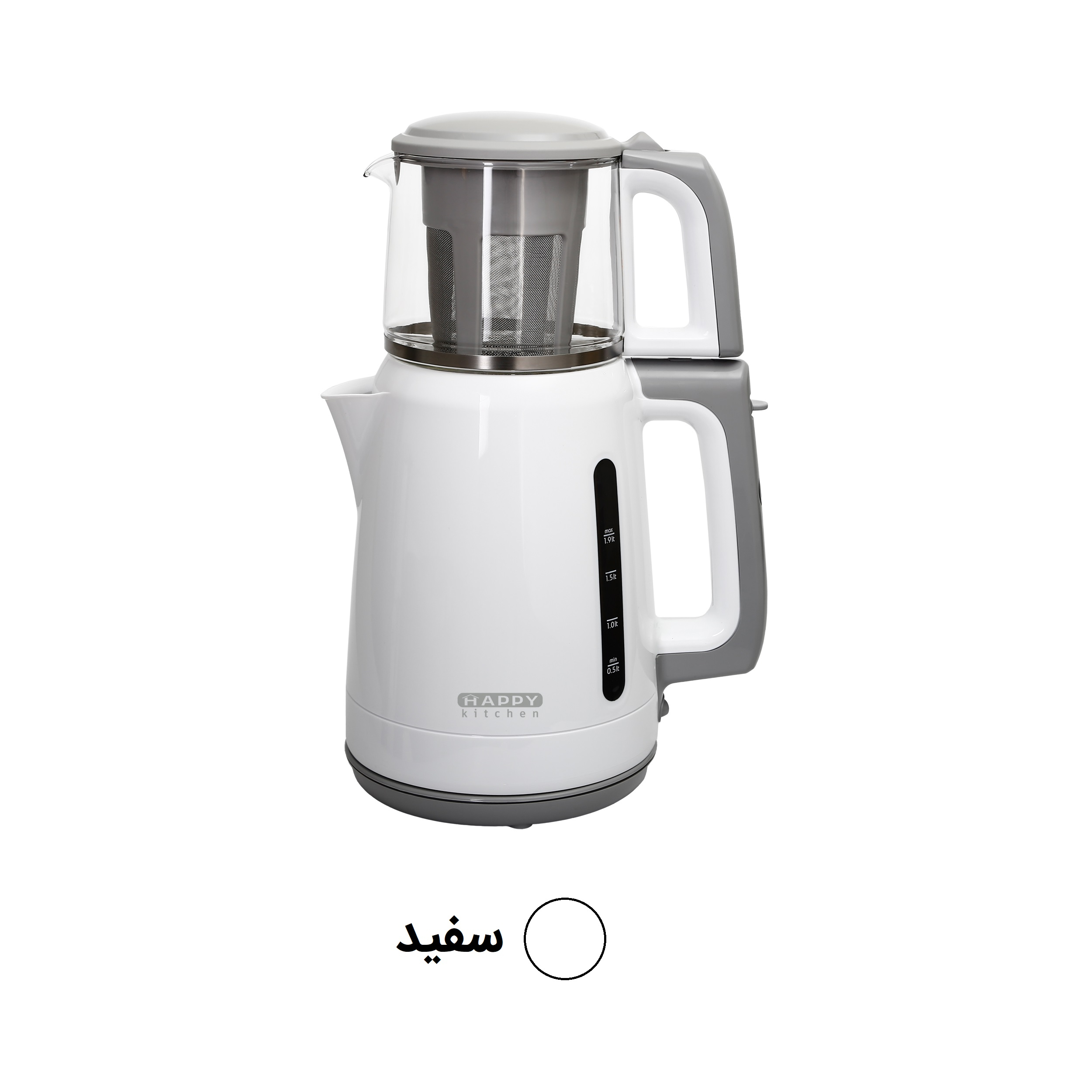 چای ساز هپی کیچن مدل HK718EW/B
