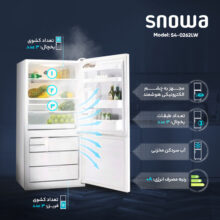 یخچال و فریزر 26 فوت اسنوا مدل S4-0262LW