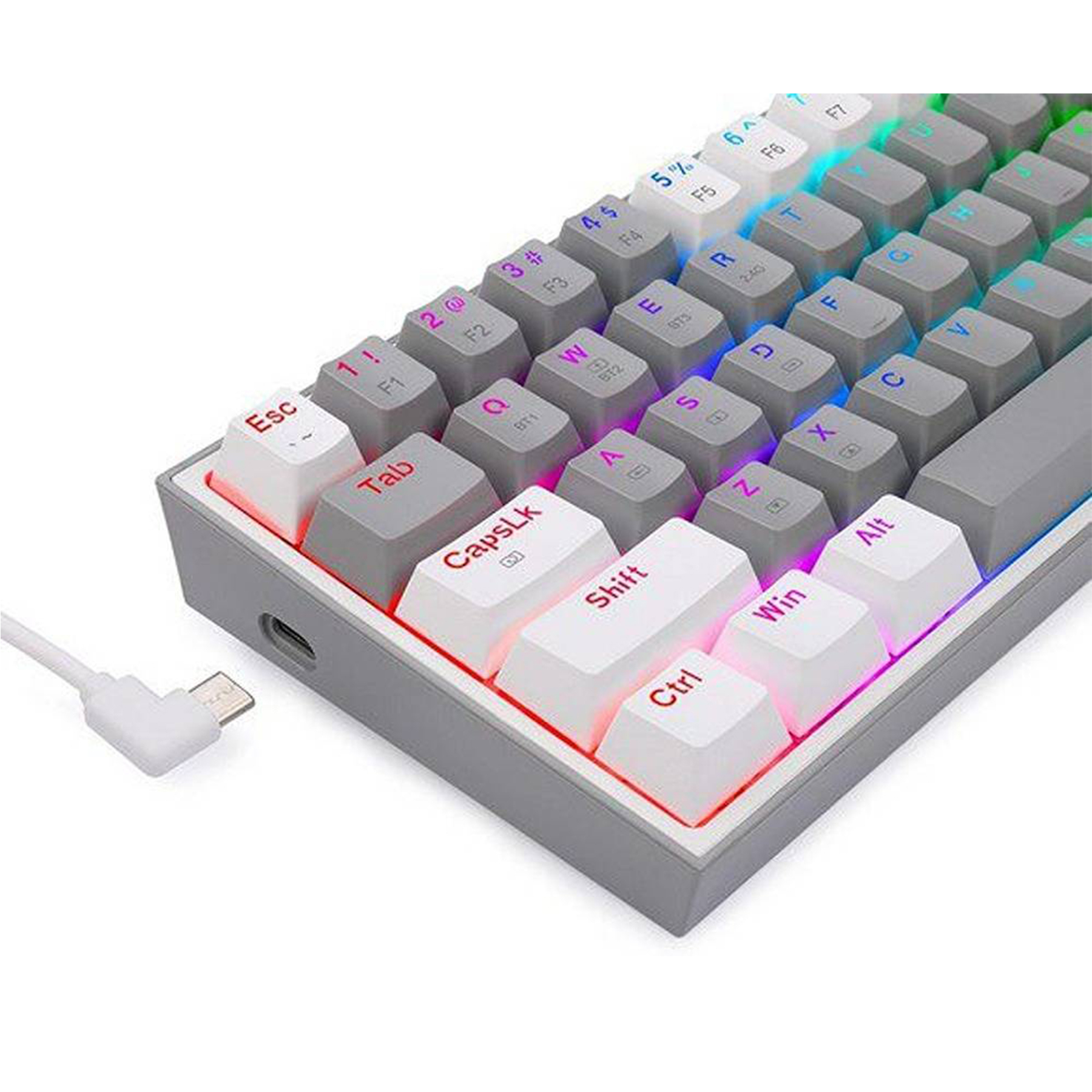 کیبورد مخصوص بازی ردراگون مدل K617 FIZZ BLUE SWITCH