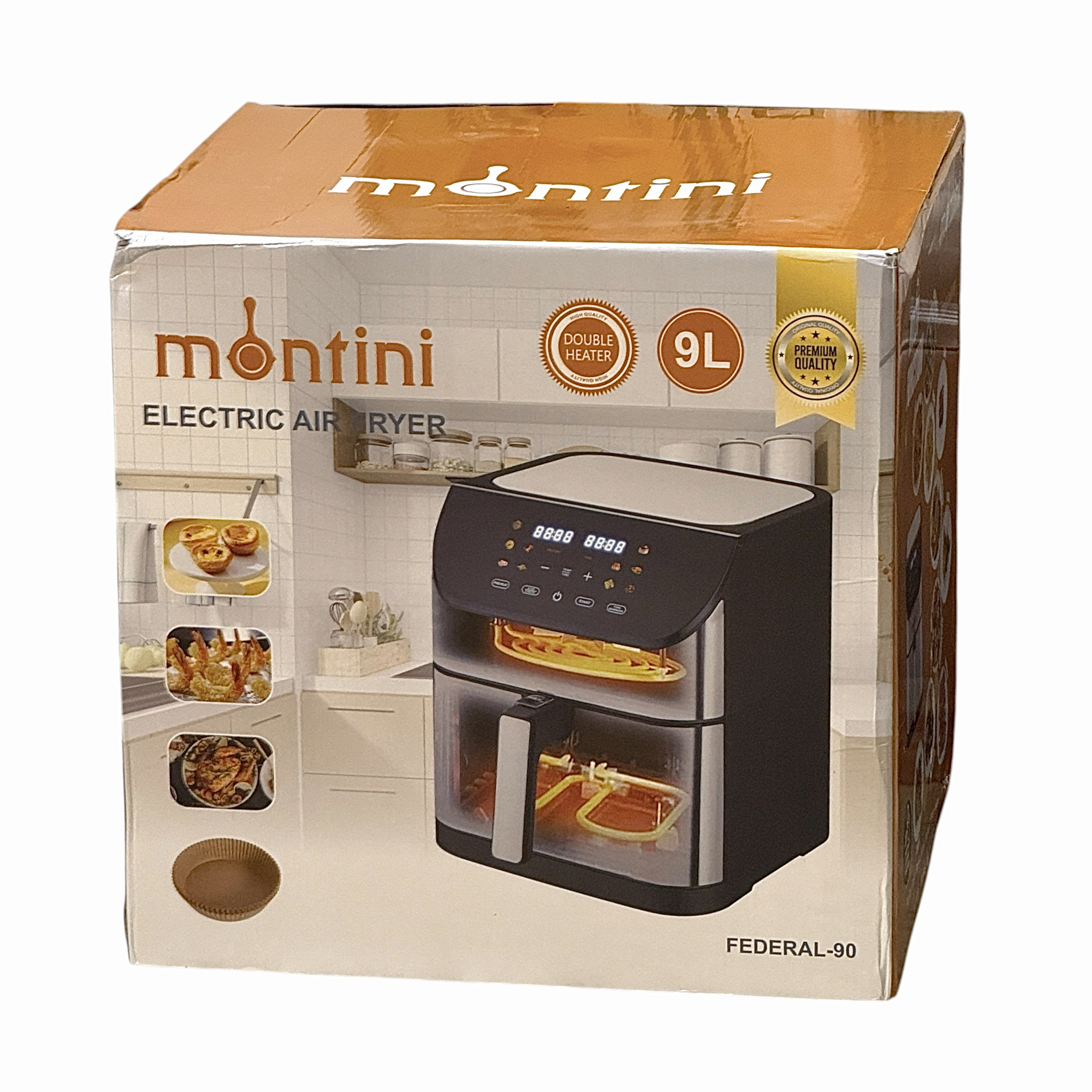 سرخ‌کن 9 لیتر مونتینی مدل FEDERAL-90