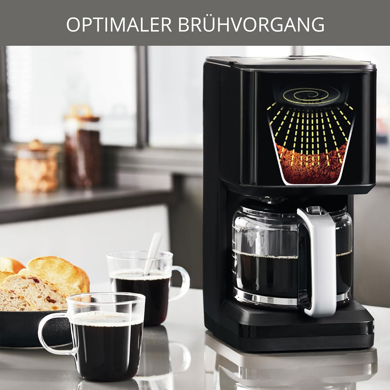 قهوه ساز کروپس مدل Smart'n Light ظرفیت 1250 میلی لیتر