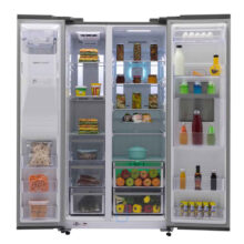 یخچال فریزر ساید بای ساید 27 فوت اسنوا مدل S1Di-S110-W