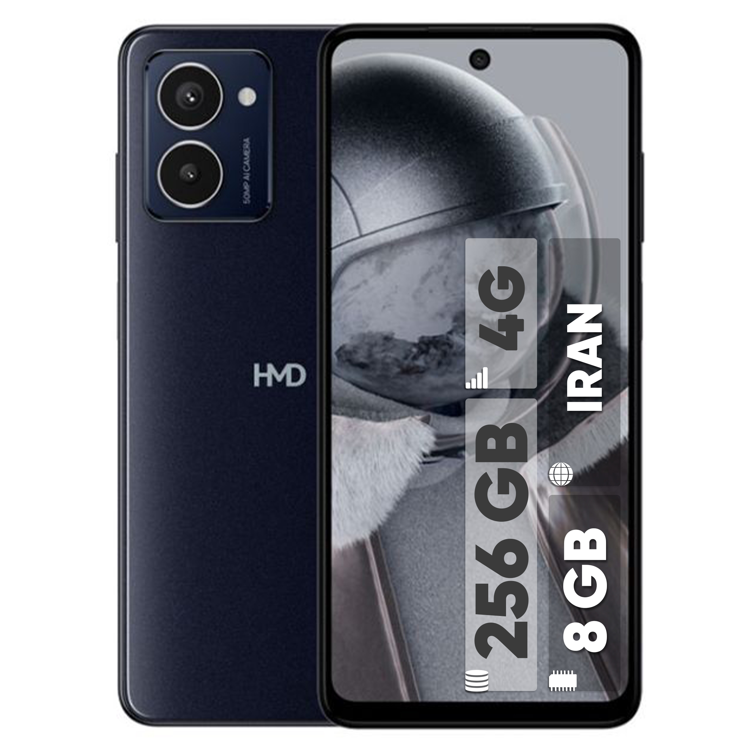 گوشی موبایل اچ ام دی مدل Pulse Pro دو سیم کارت ظرفیت 256 گیگابایت و رم 8 گیگابایت - مونتاژ ایران تحت لیسانس HMD فنلاند