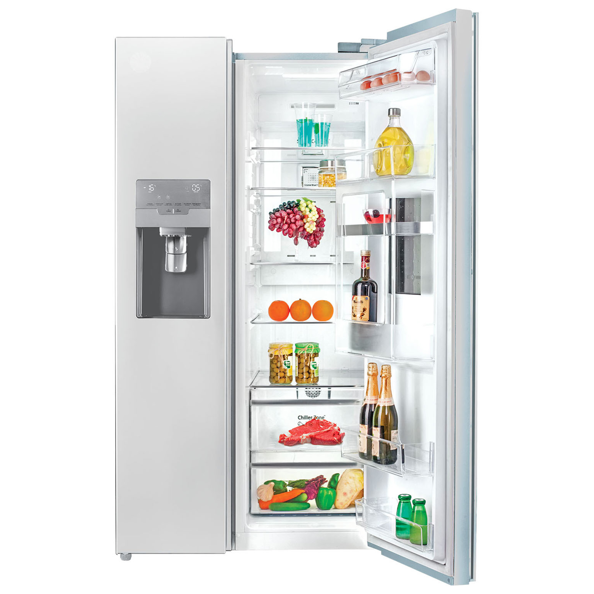 یخچال و فریزر ساید بای ساید 35 فوت اسنوا مدل SN8-2350GW