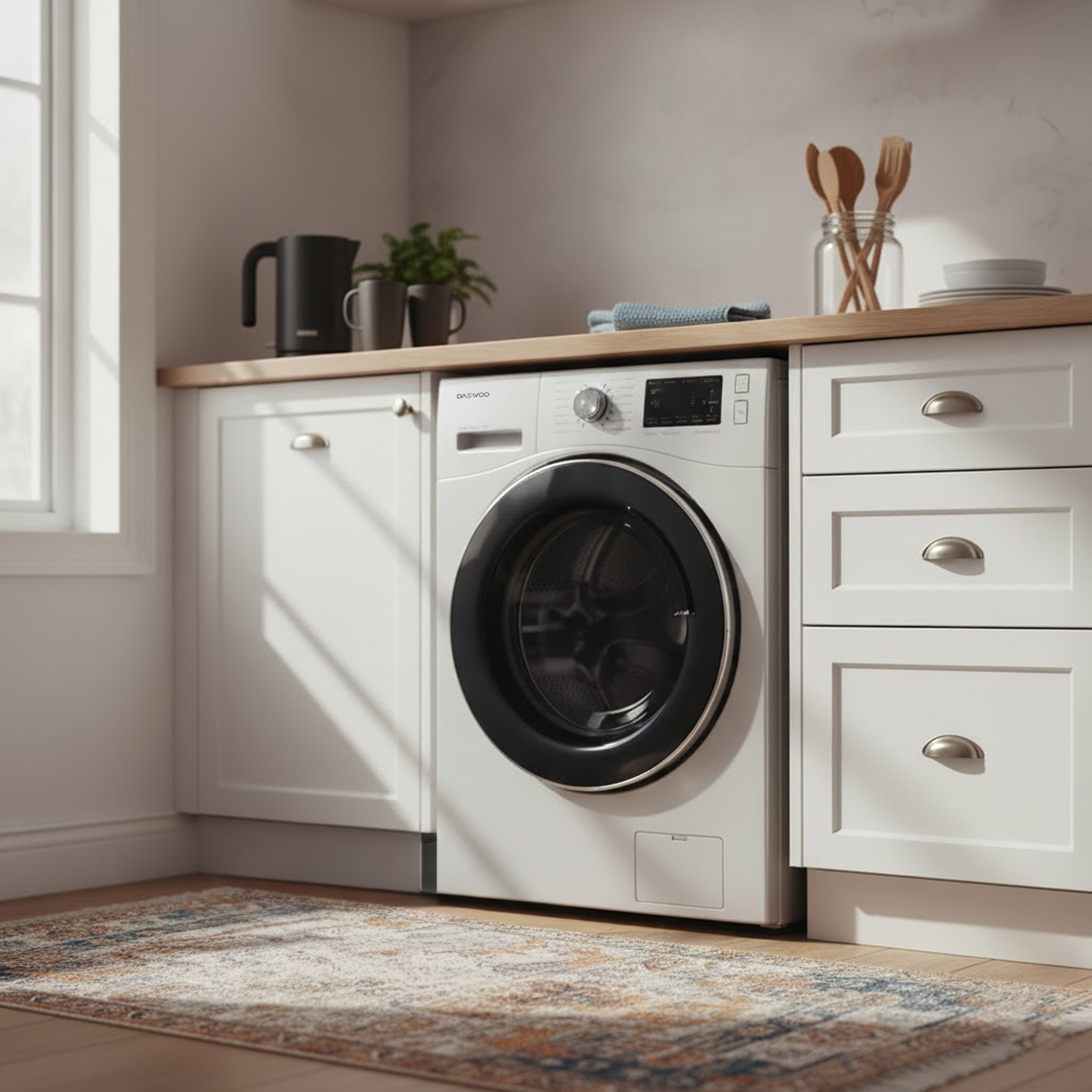 ماشین لباسشویی 9 کیلوگرم  اتوماتیک دوو مدل LM-981W