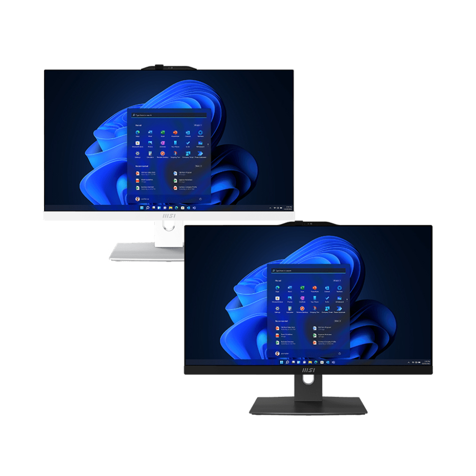 کامپیوتر همه کاره 23.8 اینچ ام اس آی مدل AM242P 12M-i3 8GB 500GB Iris Xe