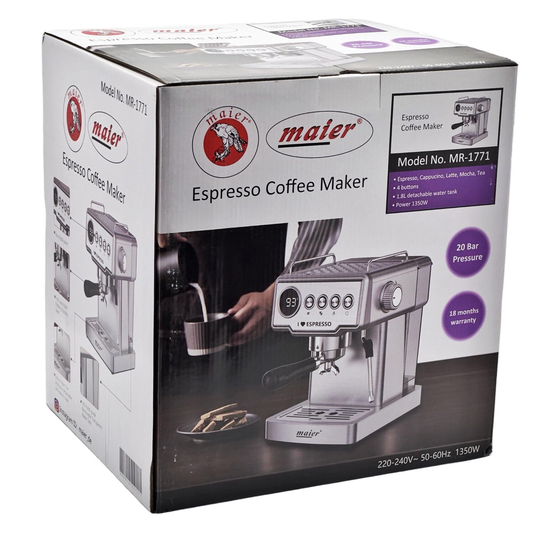 اسپرسو ساز مایر مدل MR-1771